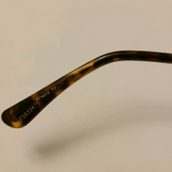 TOM FORD TF 377 28R EDWARD GOLD SUNGLASSES W/CASE - Picture 5 of 7